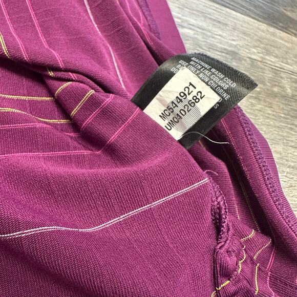 Under Armour Heatgear Avalon Striped Mens 2XL Loose Performance‎ Golf Polo Shirt - Picture 8 of 10